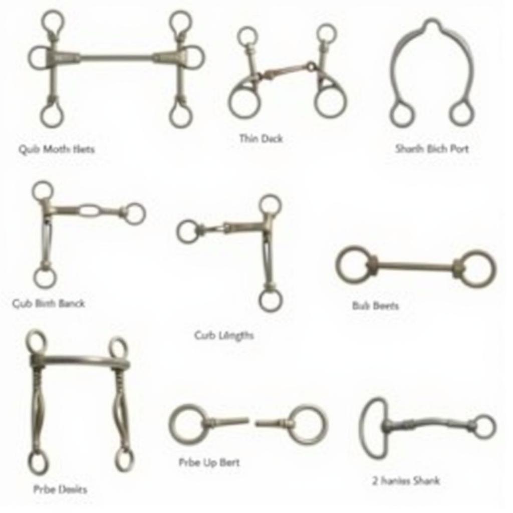 Different Types of Quick Horse Bits