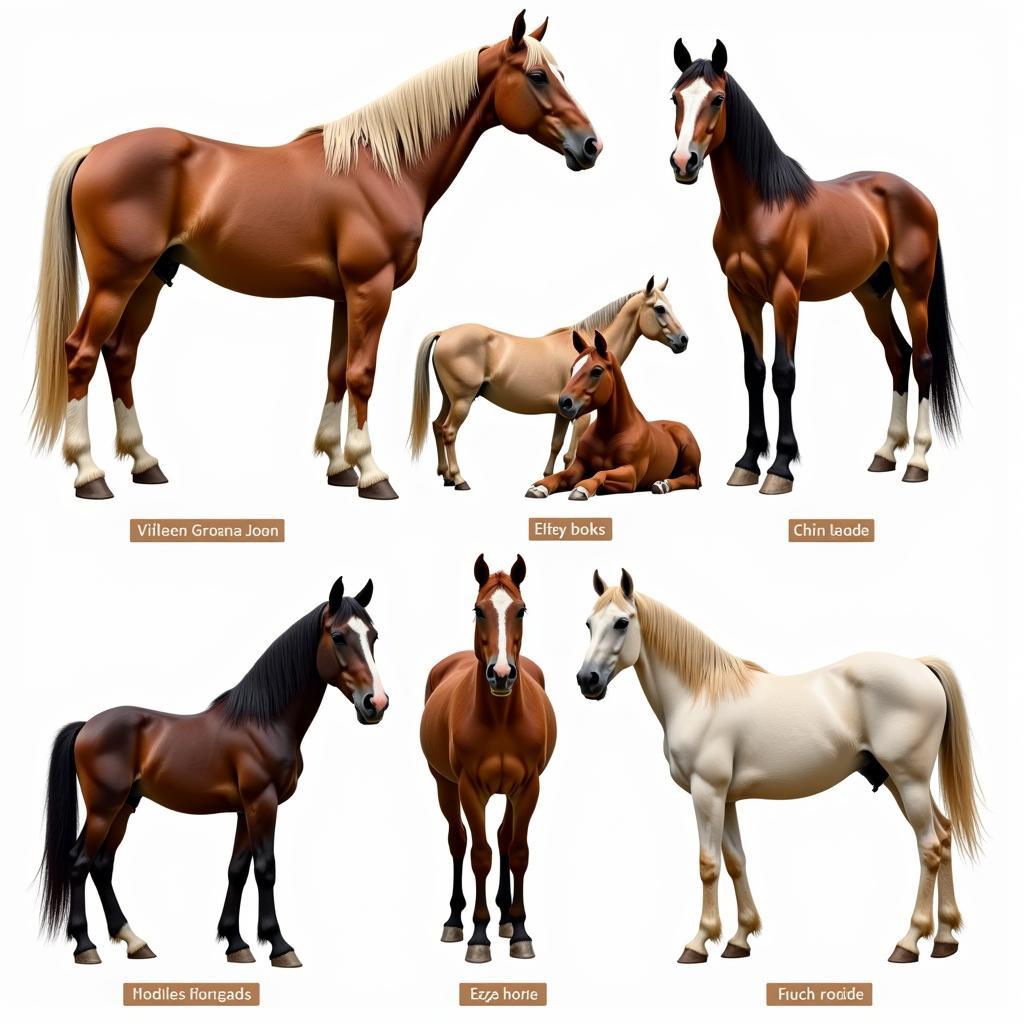 Rare Horse Breeds Exhibiting Unique Physical Characteristics