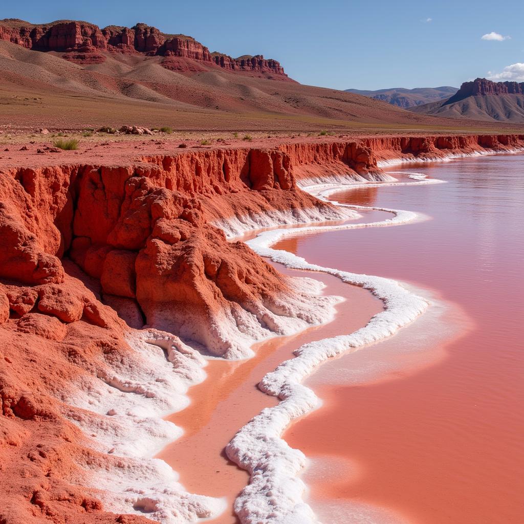 Redmond Salt Deposit in Utah