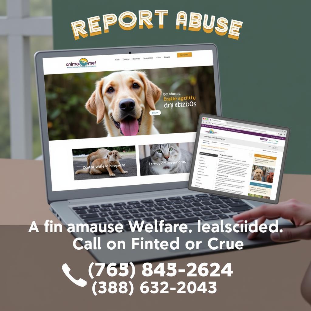 Reporting Animal Abuse Online