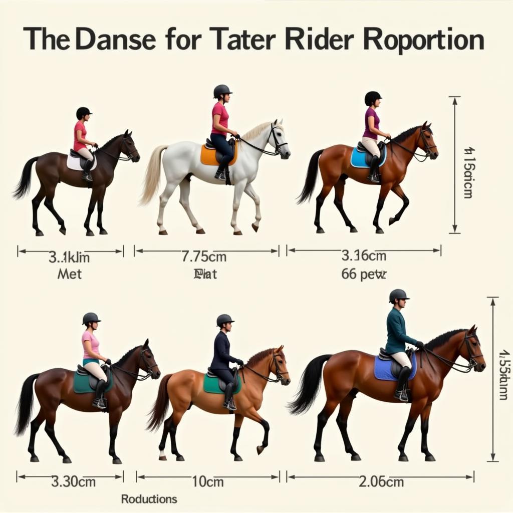 Rider and Horse Size Comparison