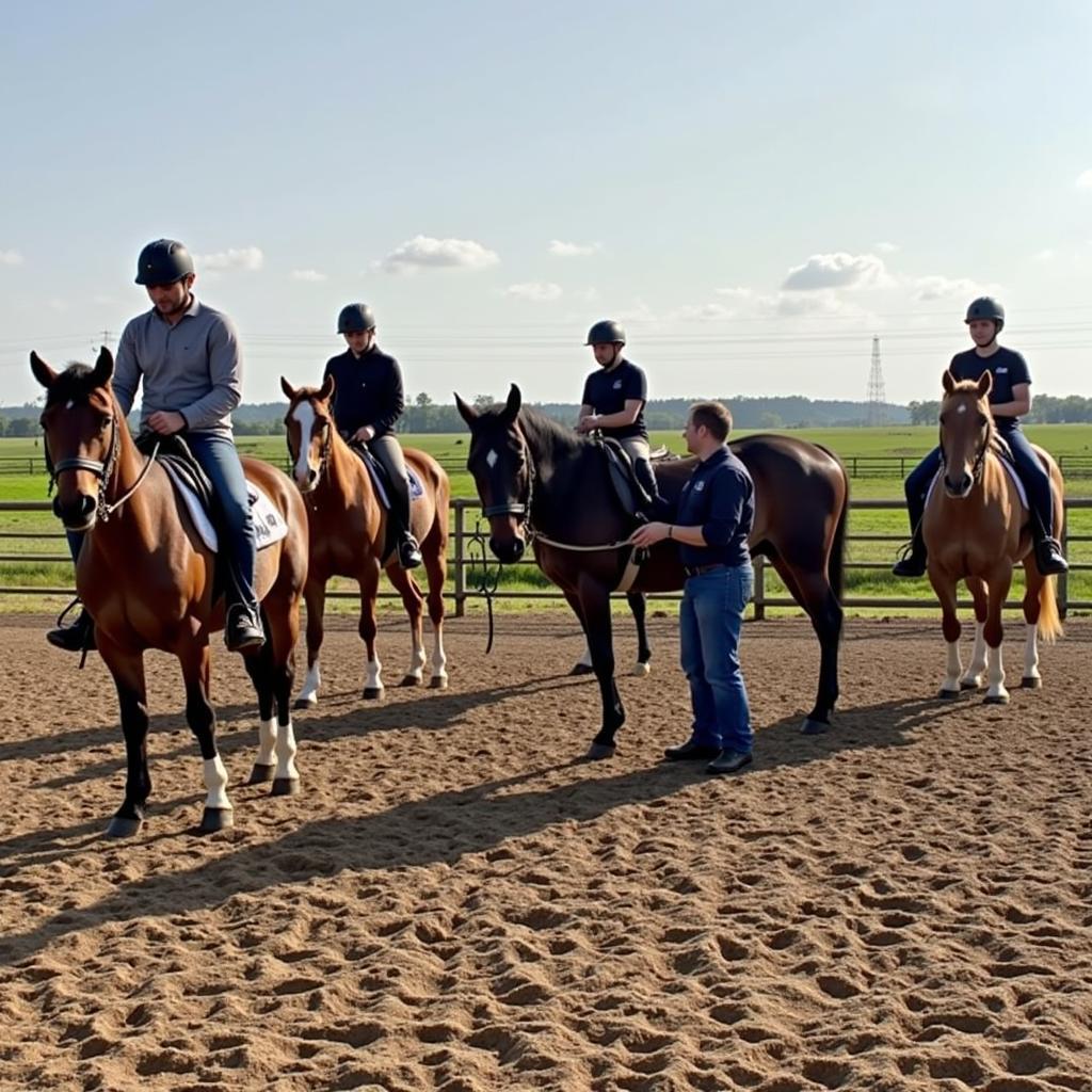 Riding School Horse Rental