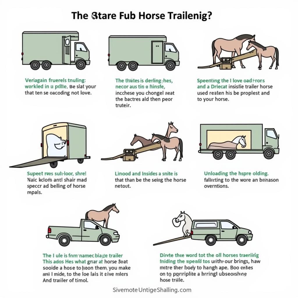 Safe Practices for Transporting Horses in a GR Trailer