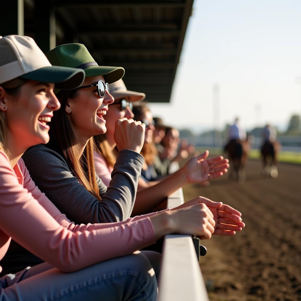 Spectators enjoying Santa Rosa Horse Racing in 2023