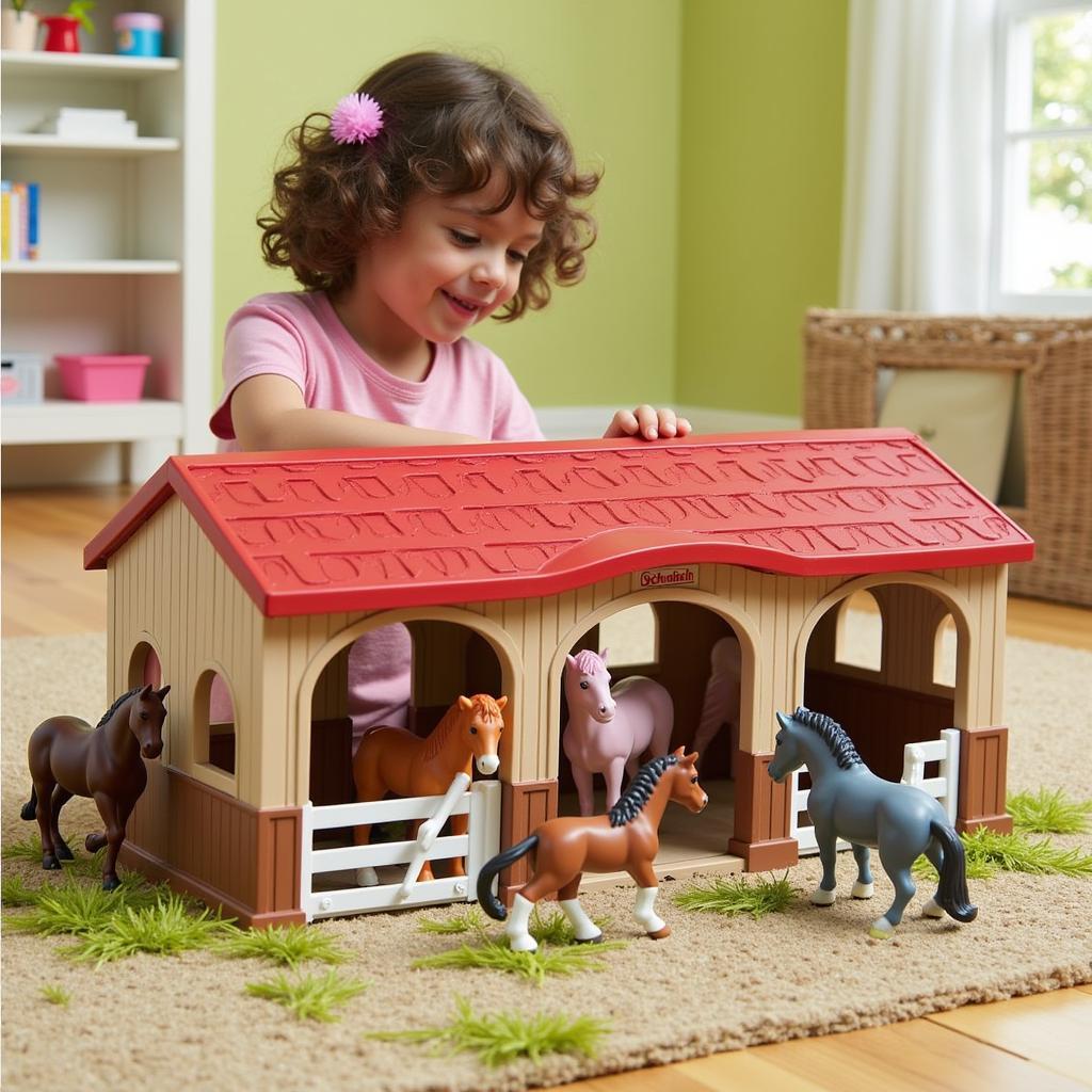 Schleich Horse Toys Engaging in Educational Play