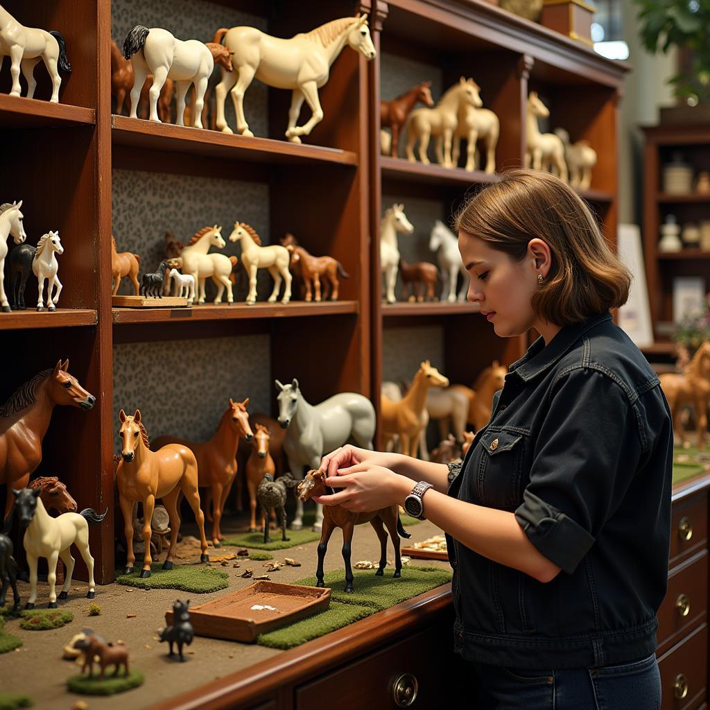 Searching for Breyer Holiday Horses