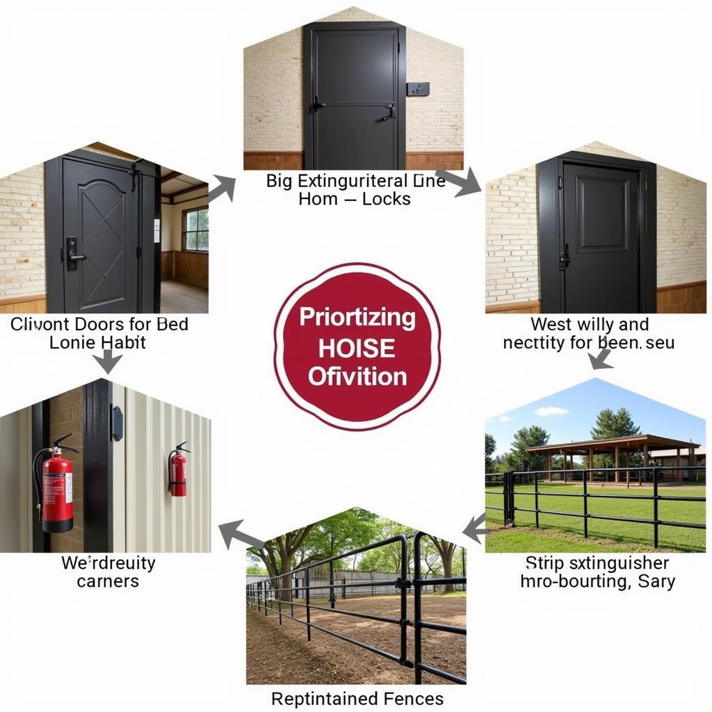 Security and Safety Features in a Large Horse Barn