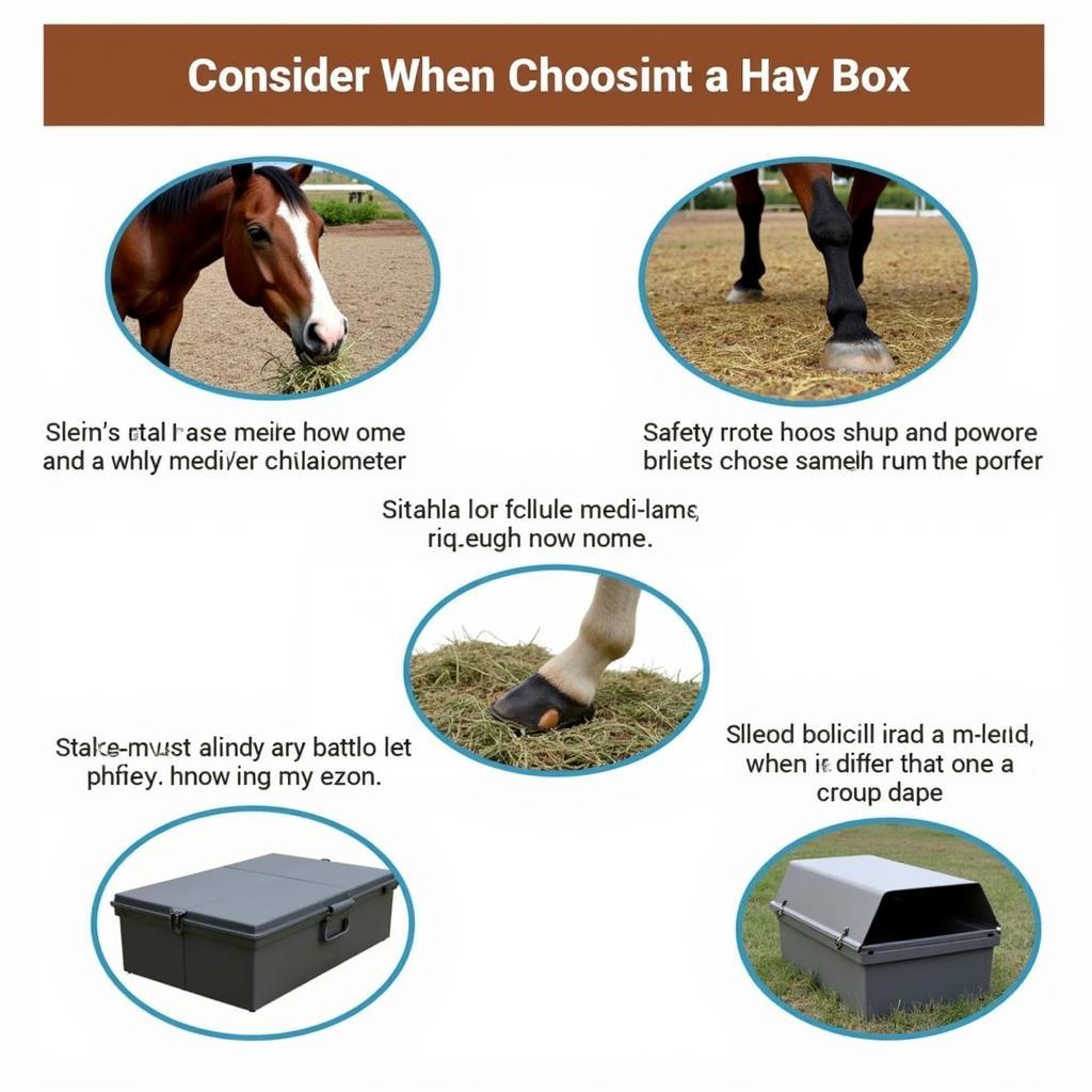 Factors to Consider When Choosing a Hay Box