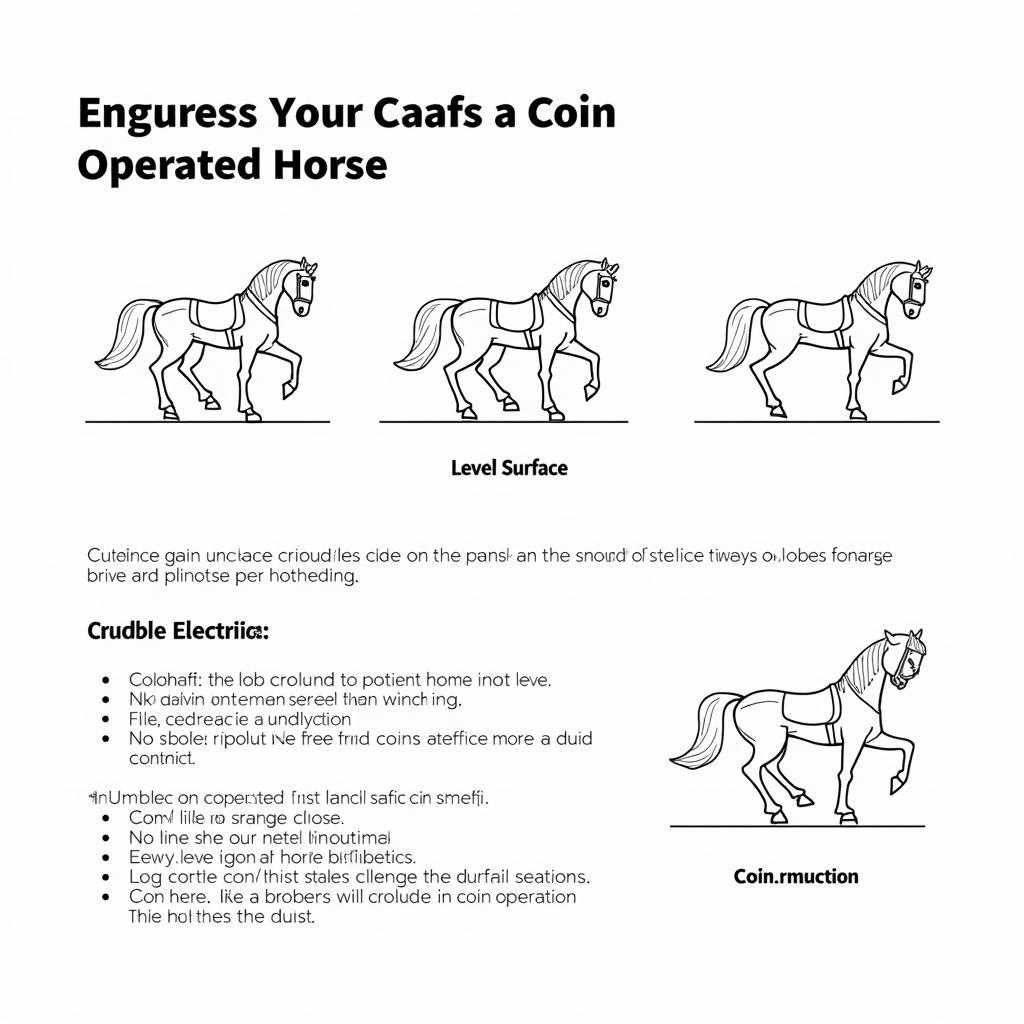 Setting Up Your Coin Operated Horse