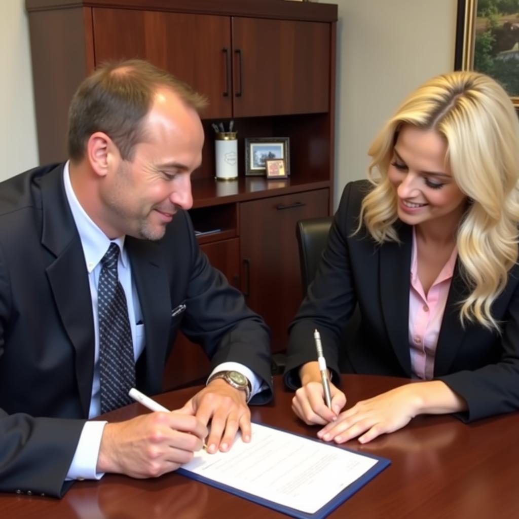 Signing a Horse Purchase Agreement in Pittsburgh