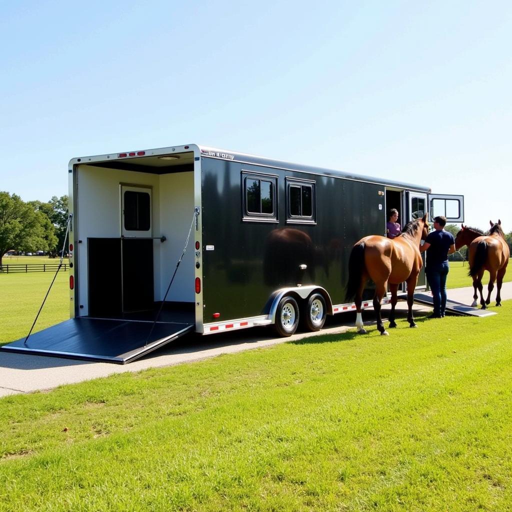 Slant Load Horse Trailer for Sale in Ocala, Florida