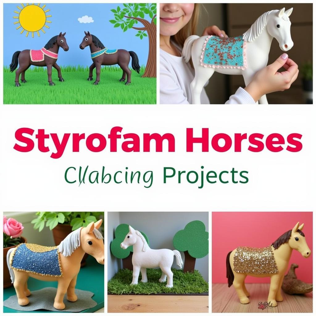 Styrofoam Horse Craft Projects