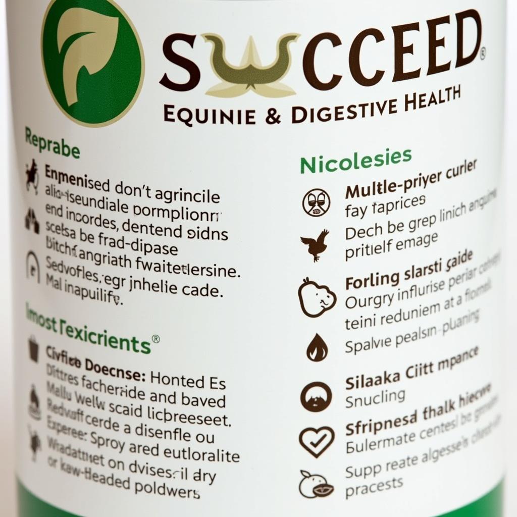 Key Ingredients in Succeed Supplement