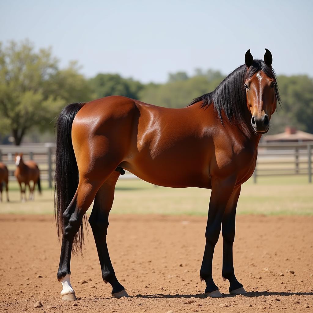 Reining Horse Conformation in Texas