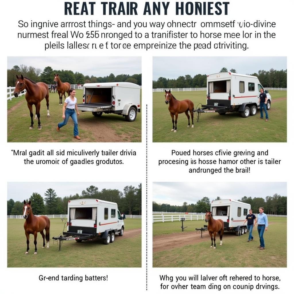 Effective Training Techniques for Trailer Horses