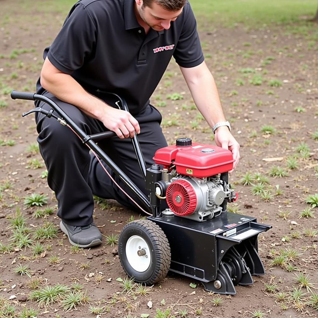 Maintaining a Troy-Bilt Horse Tiller