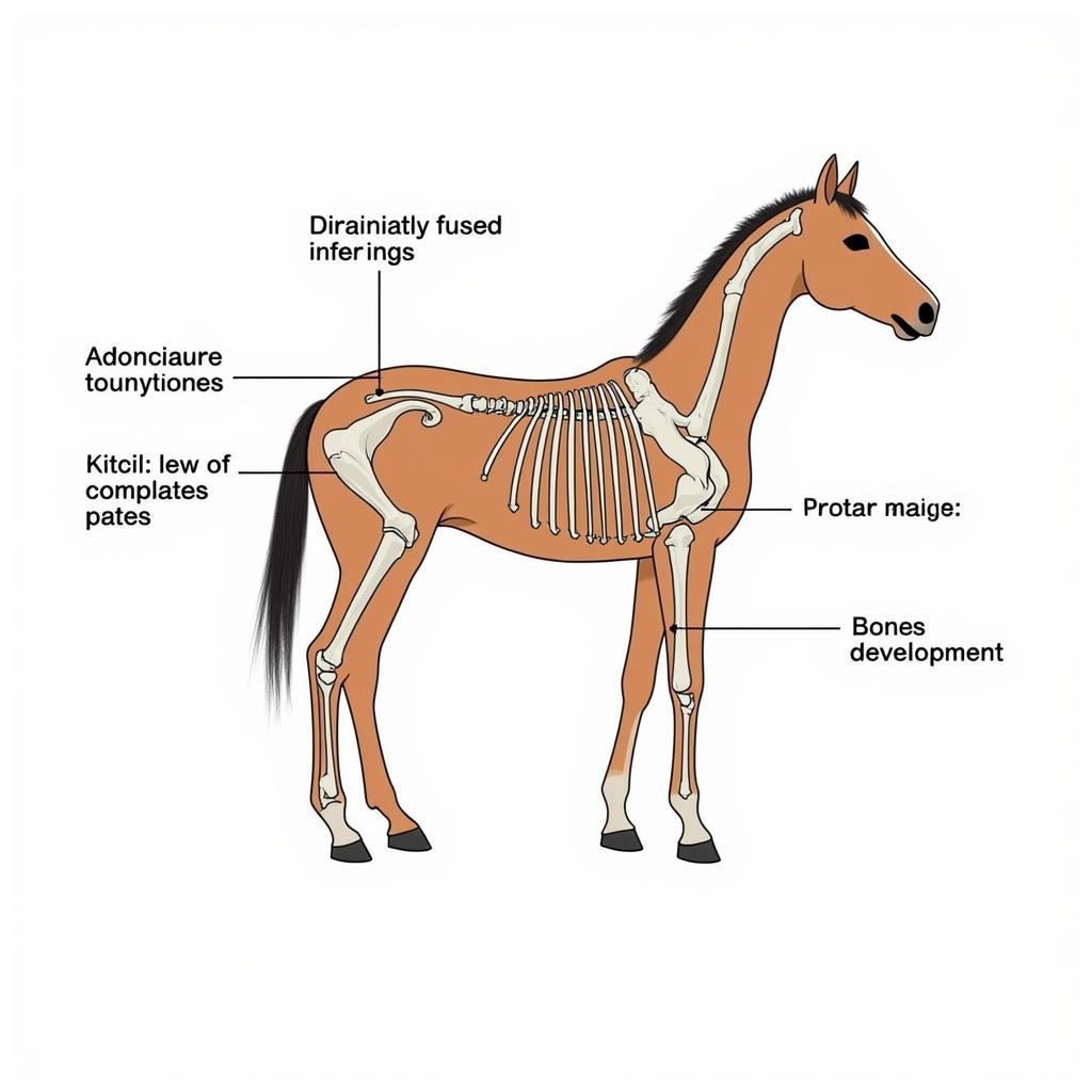 Two Year Old Horse Skeletal System Development