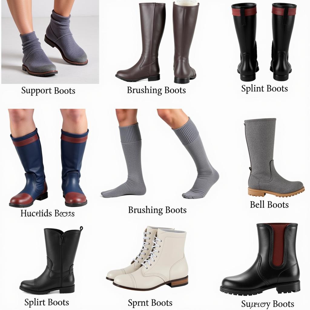 Different Types of Legacy Boots for Horses