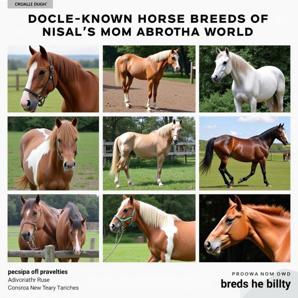 Exploring Unfamiliar Horse Breeds