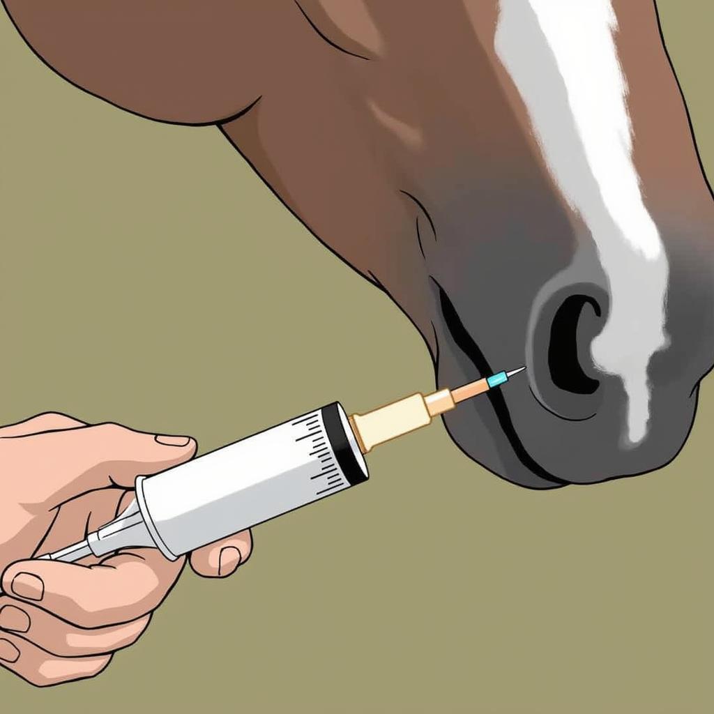 Using Syringe to Administer Prascend