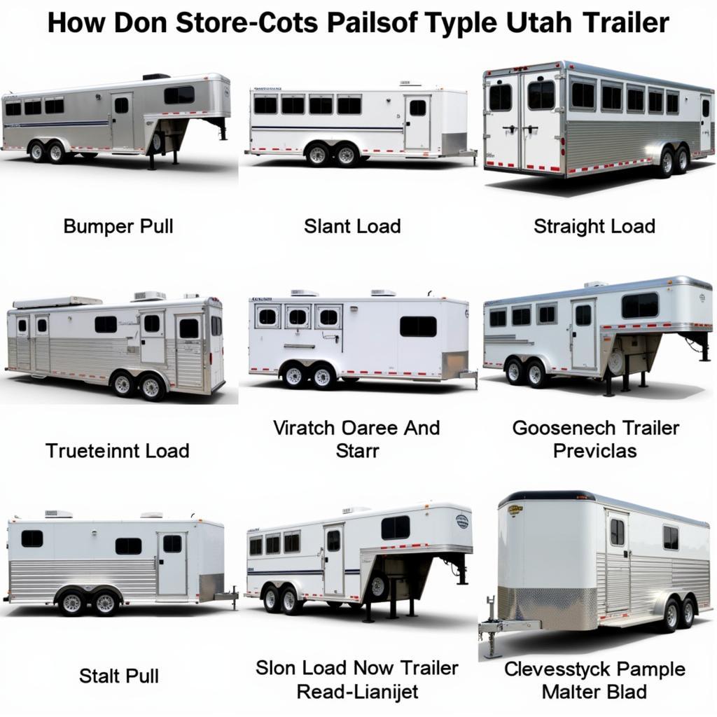 Horse Trailer Types in Utah