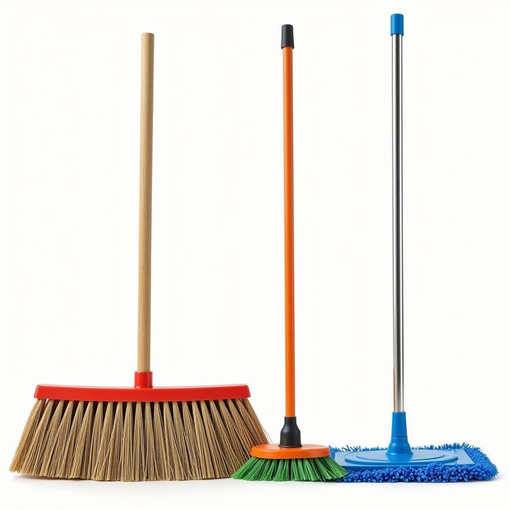 Different Brooms for Hardwood Floors