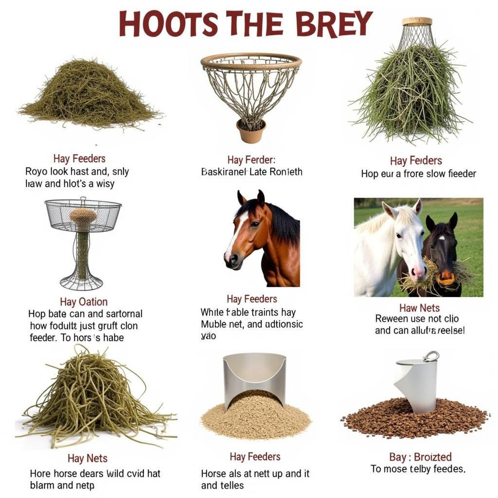 Different Types of Horse Slow Feeders