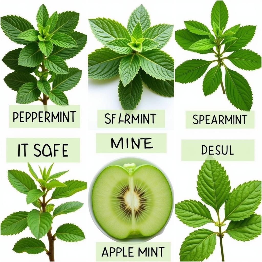 Different Mint Varieties Suitable for Horses