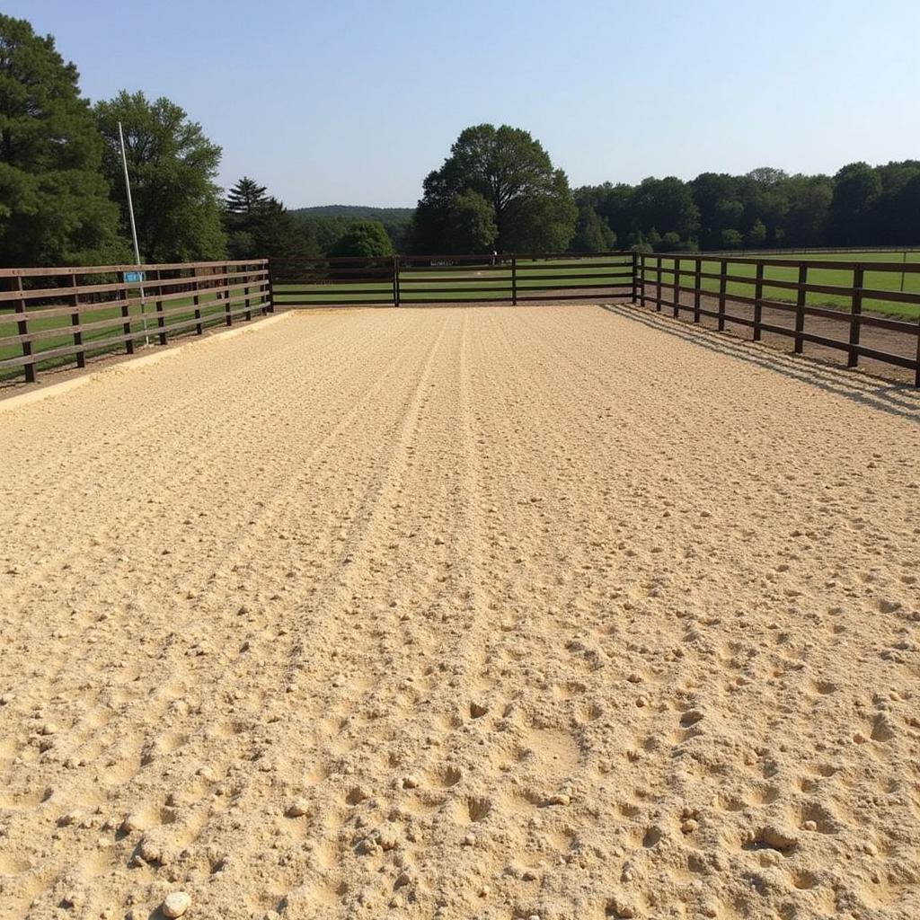 Well-Maintained Horse Arena