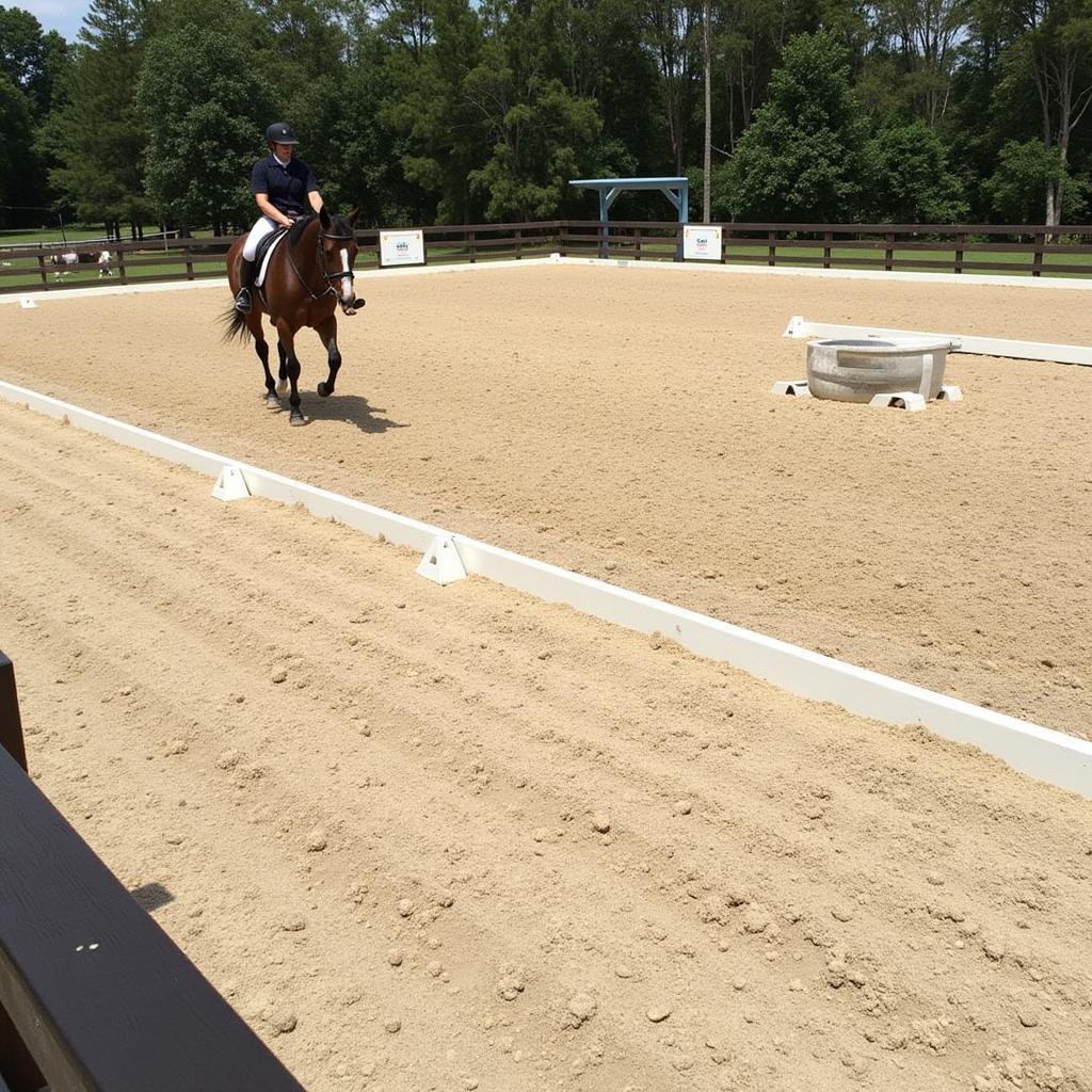 A Well-Maintained Horse Training Ring Promotes Effective Training