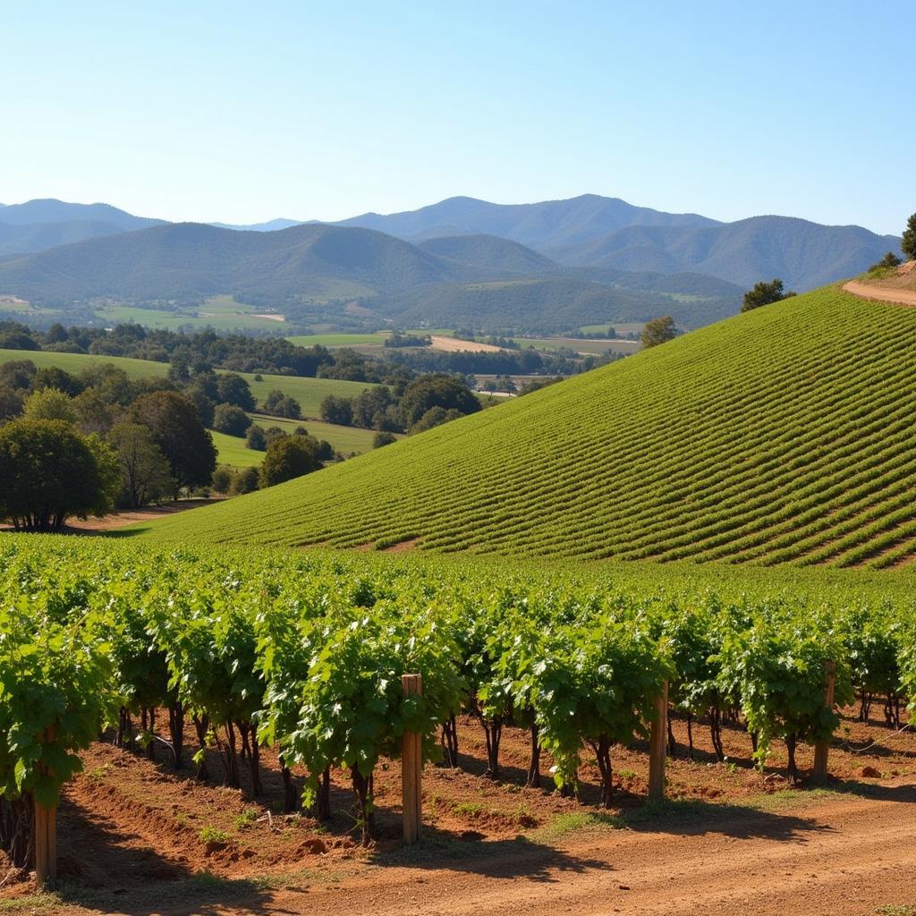 Wild Horse Cabernet Sauvignon Vineyards in Paso Robles