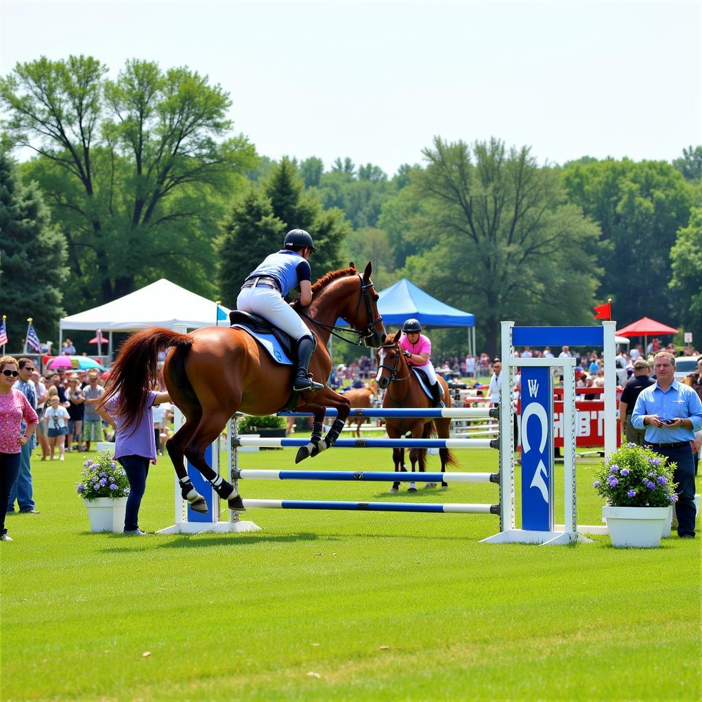 Wisconsin Horse Show: Hunter/Jumper Competition