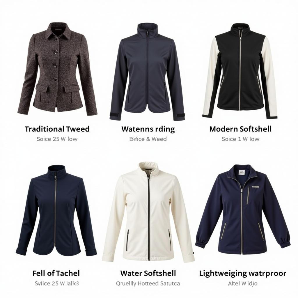 Different Styles of Women's Horse Riding Jackets