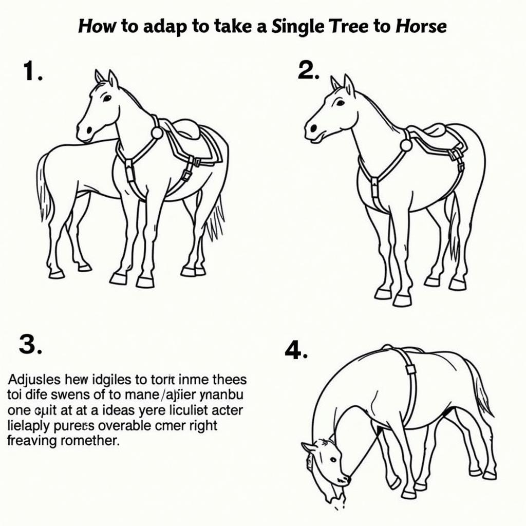 Adjusting a Single Tree for Optimal Horse Comfort