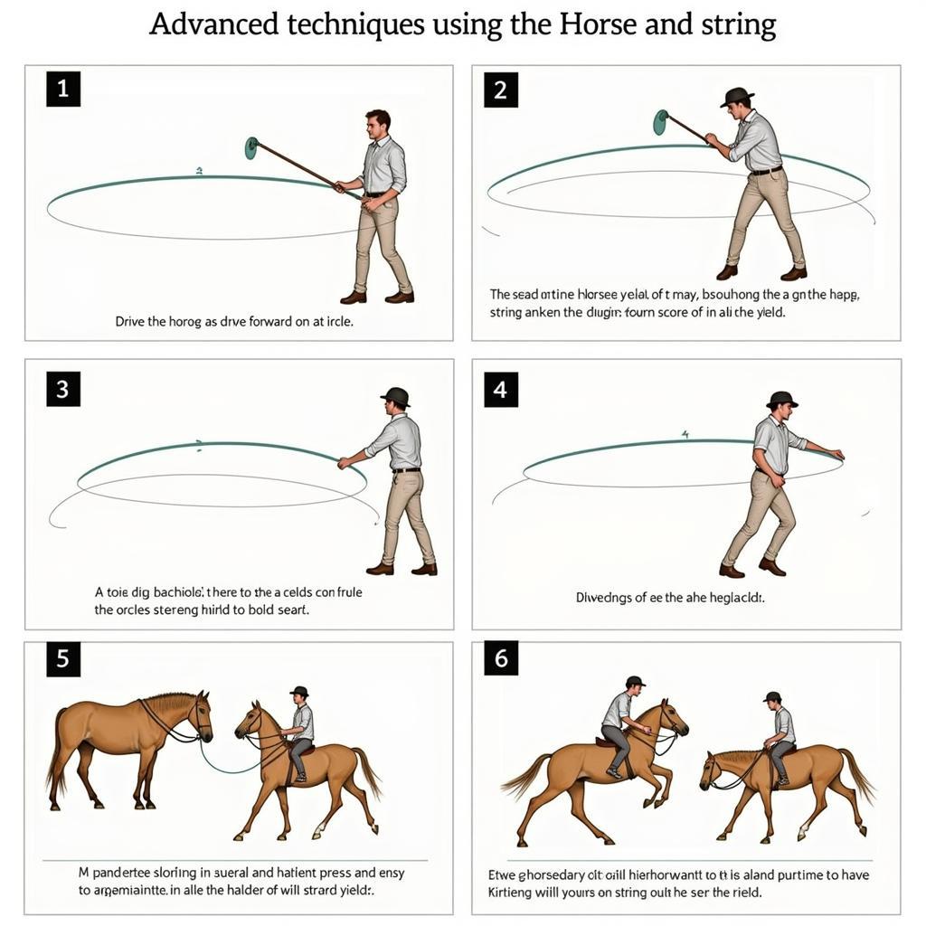 Advanced Horse Training Stick and String Techniques