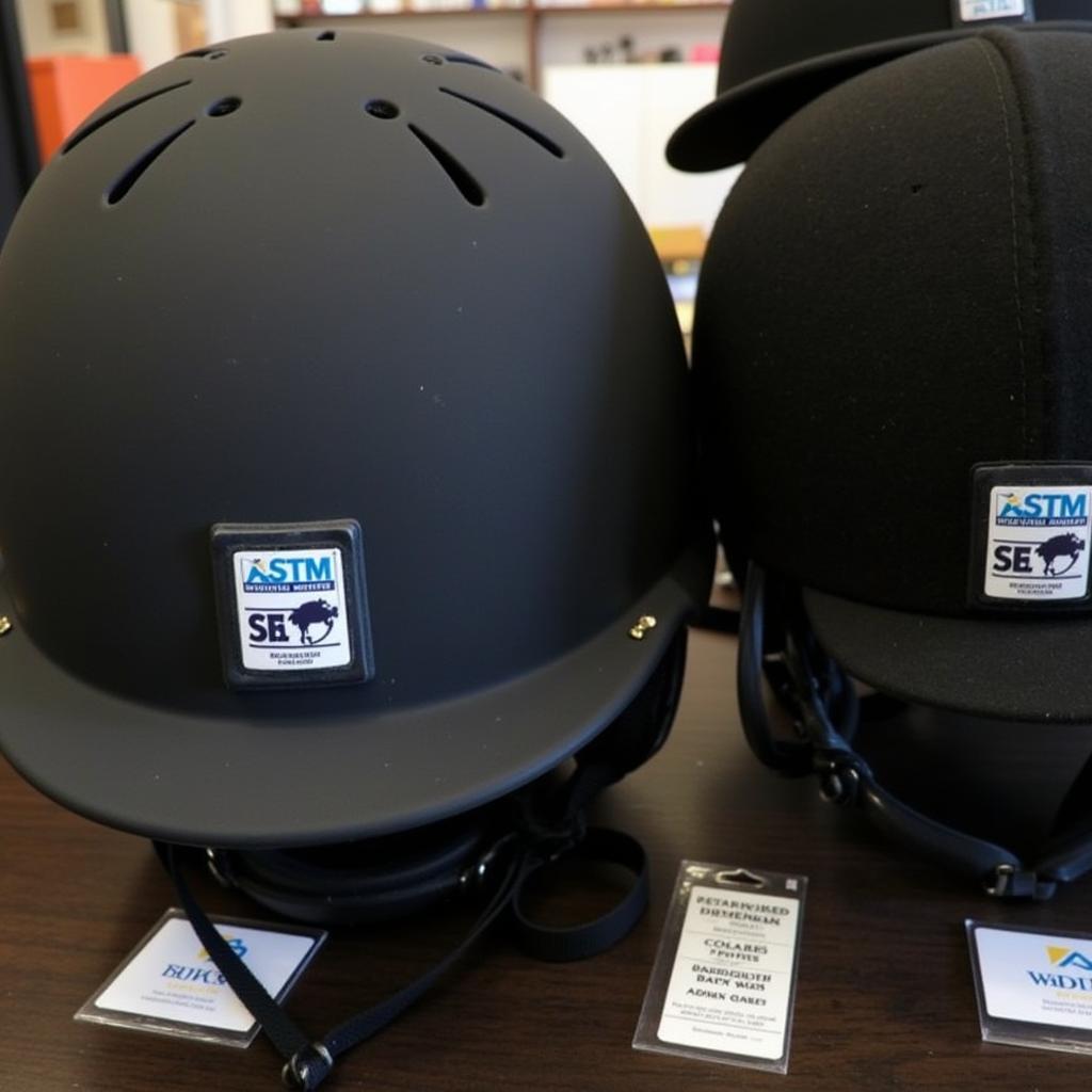 ASTM/SEI certified horse helmets on sale.