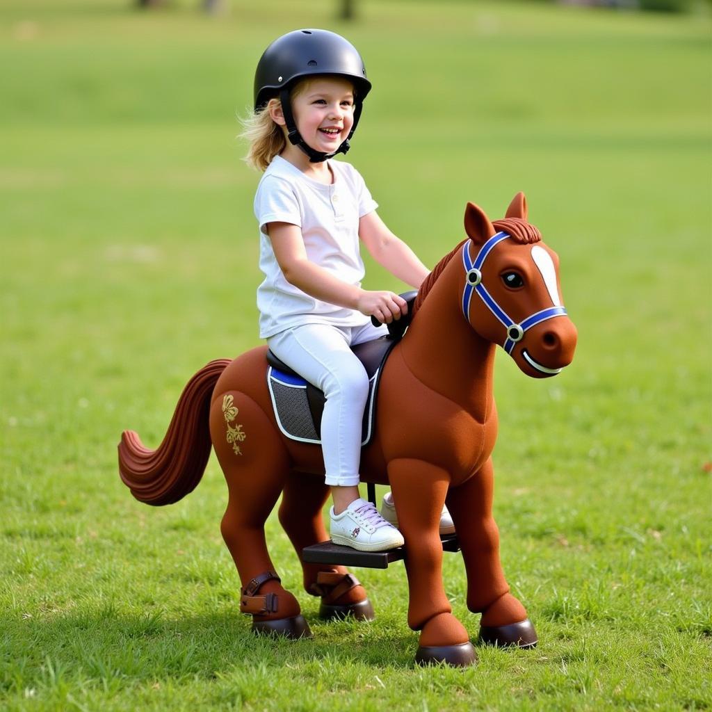 Battery Powered Ride On Horse for Kids