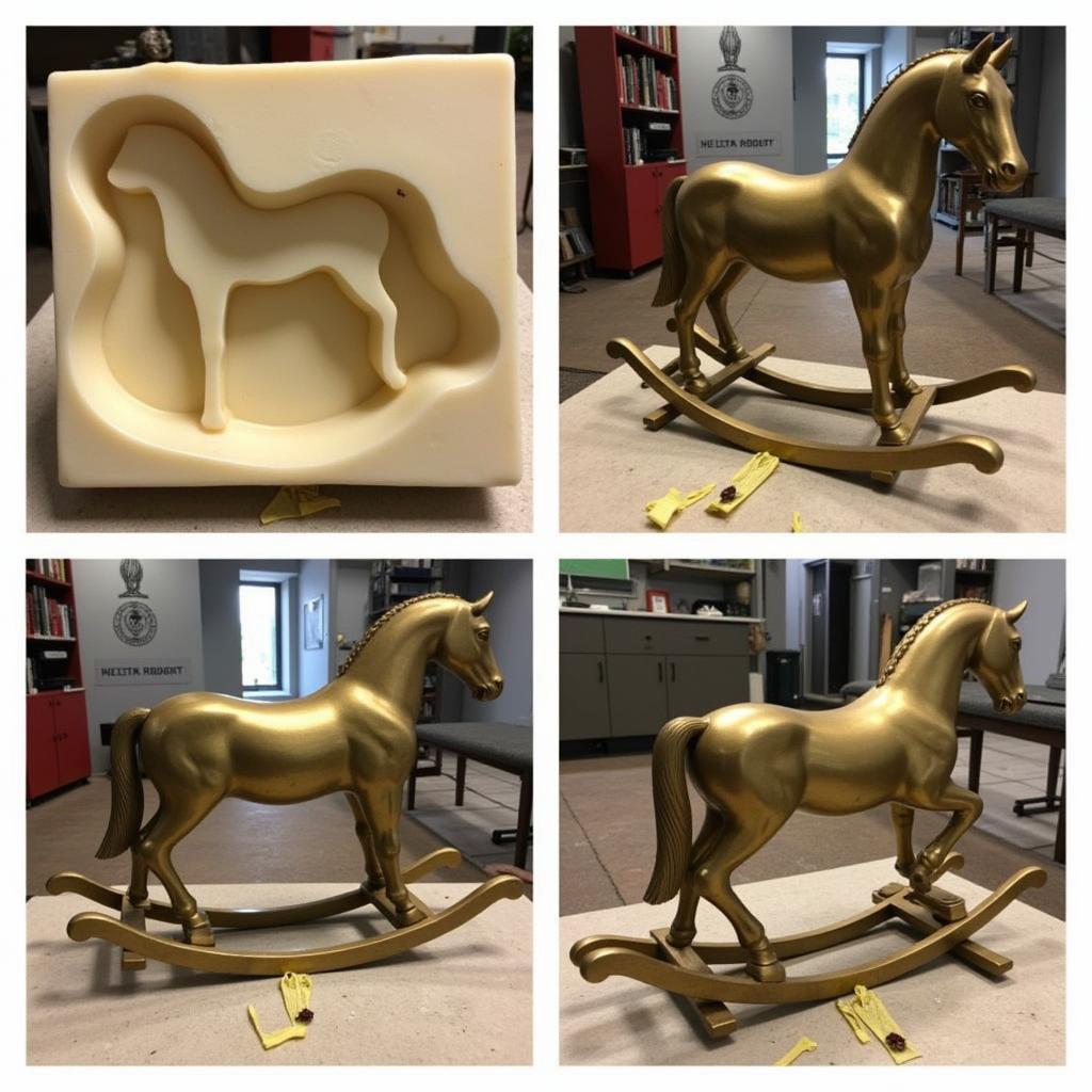 The Making of a Brass Rocking Horse