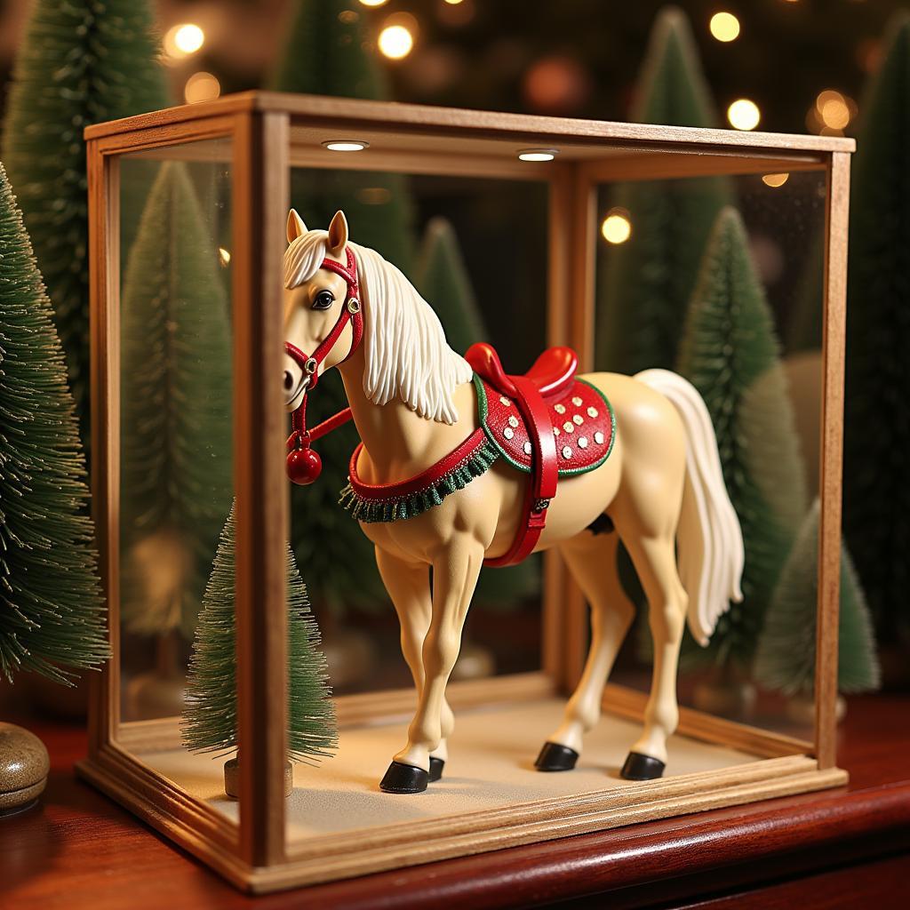 Displaying the Breyer Holiday Horse 1997