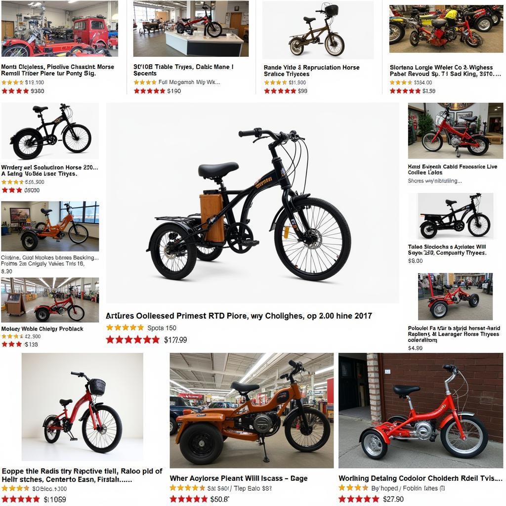 Where to Buy Reproduction Horse Tricycles