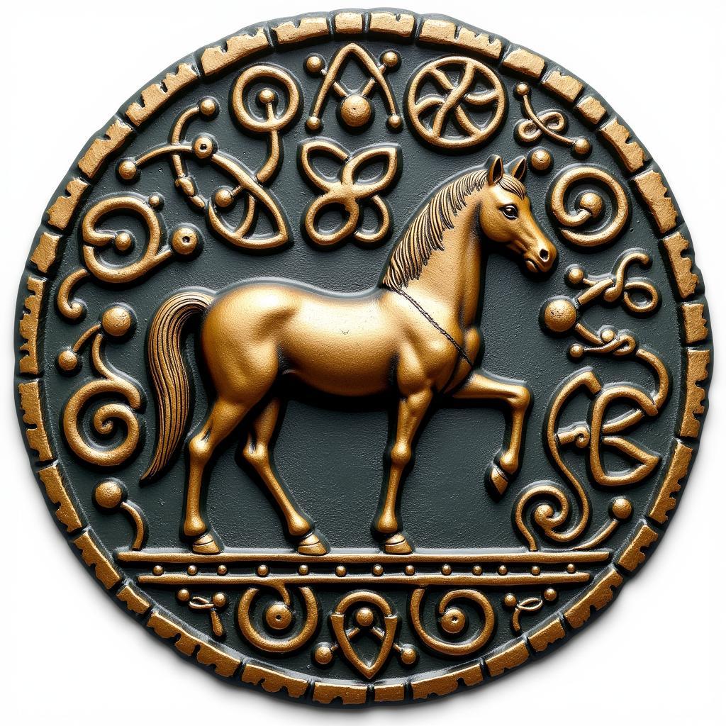 Celtic Coin with Horse Symbolism