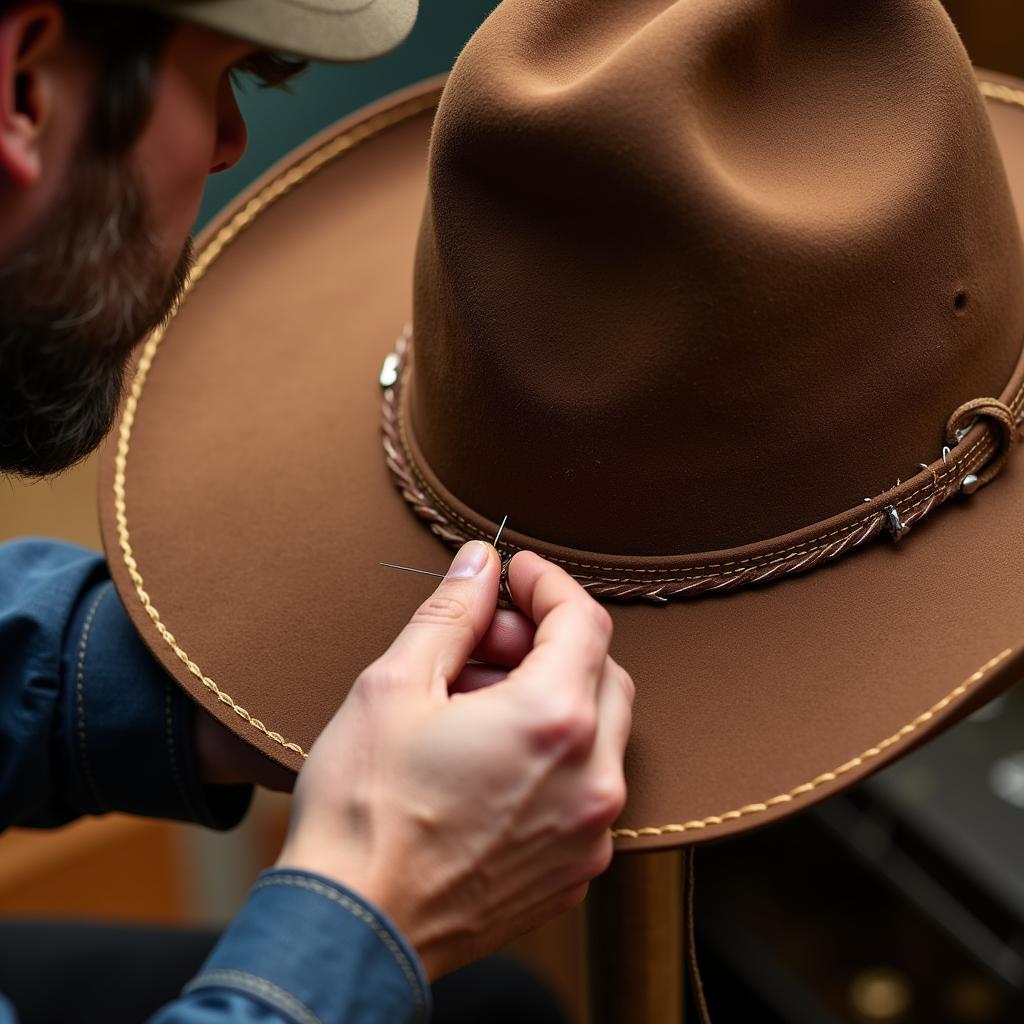 Charlie One Horse Cowboy Hat Craftsmanship