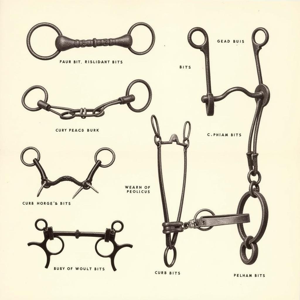 Different Types of Civil War Horse Bits