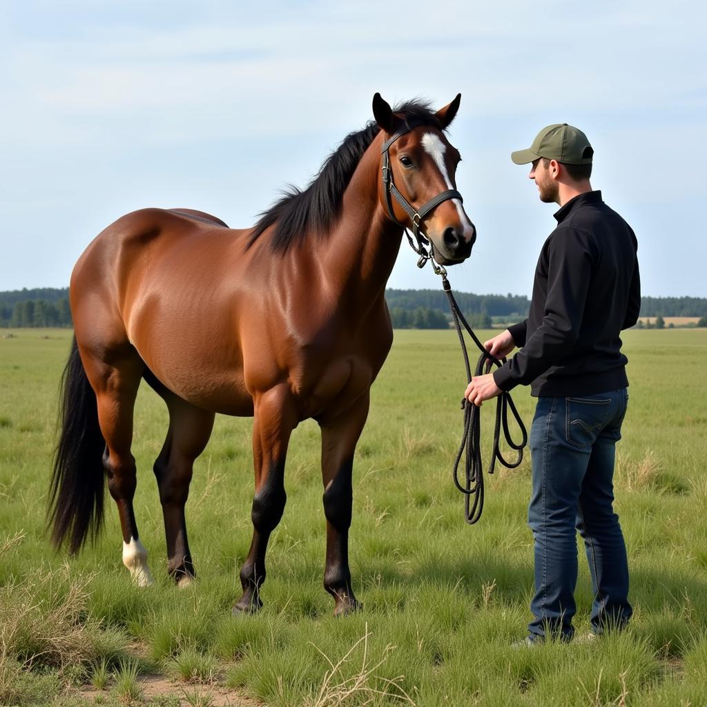 Claiming a Stray Horse