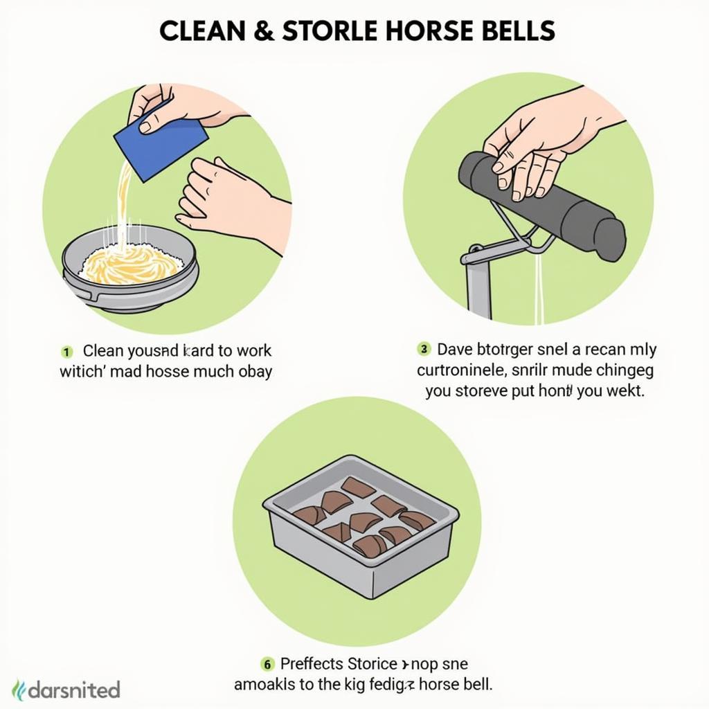 Cleaning and Storing Horse Bells