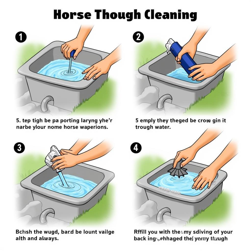 Cleaning a Horse Trough Fountain: Step-by-Step Guide