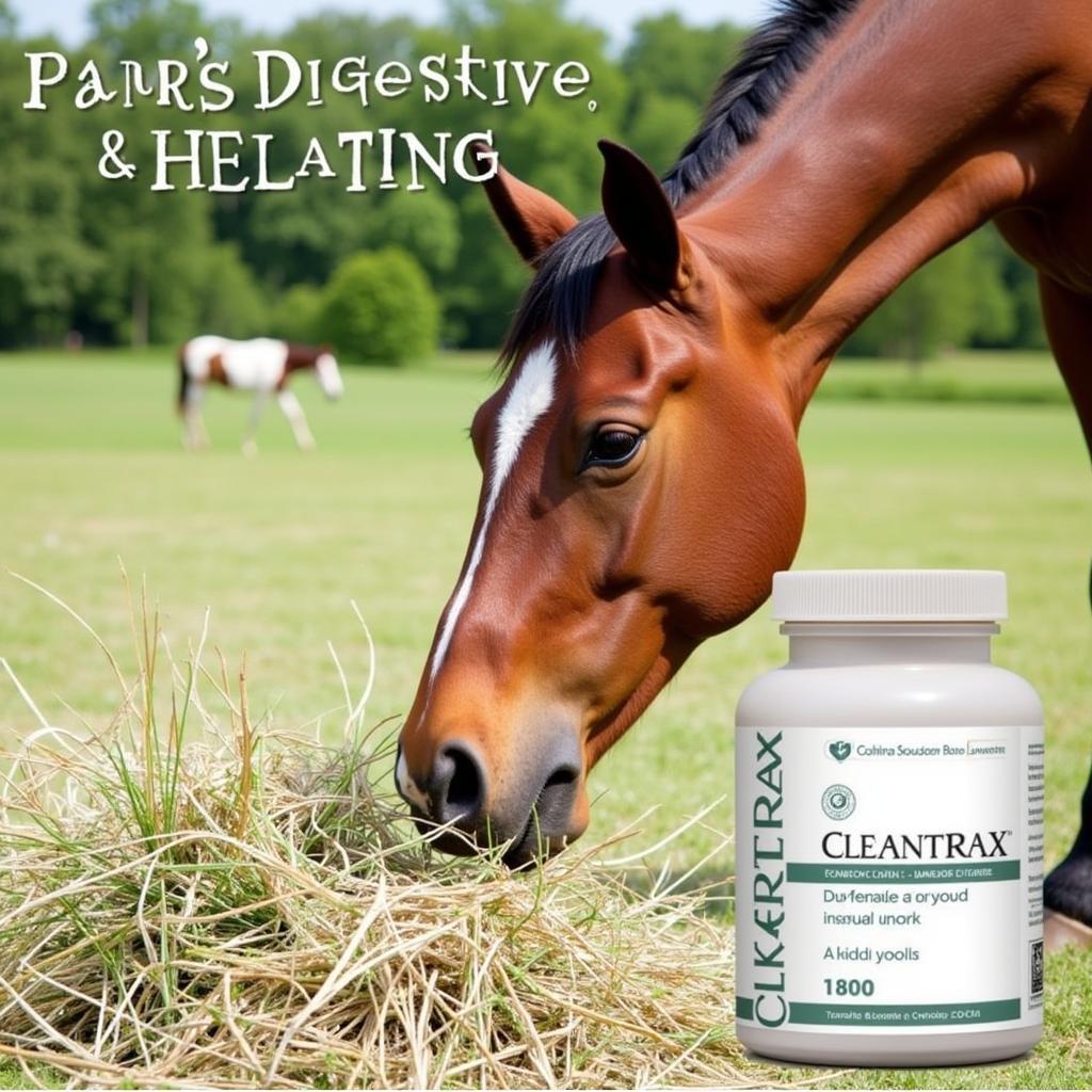 Cleantrax Supplement for Horse Digestive Health