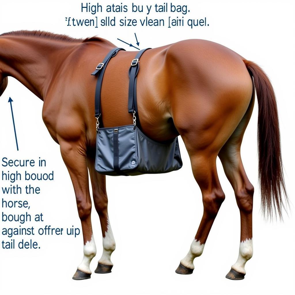 Correctly Attached Tail Bag