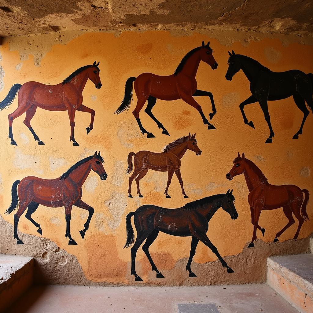 Prehistoric Crazy Horse Cave Paintings