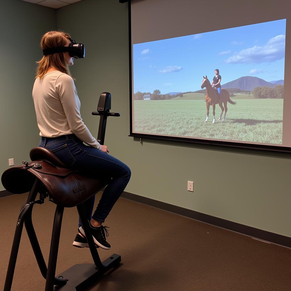 Cyber Horse: Virtual Reality Training